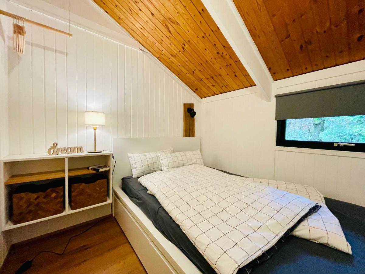 Ferienhaus Kleine Auszeit In Der Natur Mit Kamin, Yogamatten, Schoene Kueche Extertal Εξωτερικό φωτογραφία